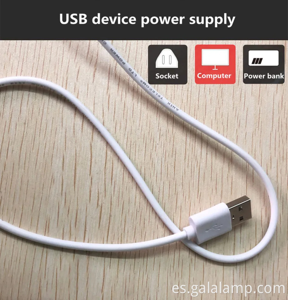 Luz nocturna flotante moderna para un ambiente casero elegante